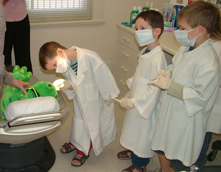 Take a field trip to the dentist's office