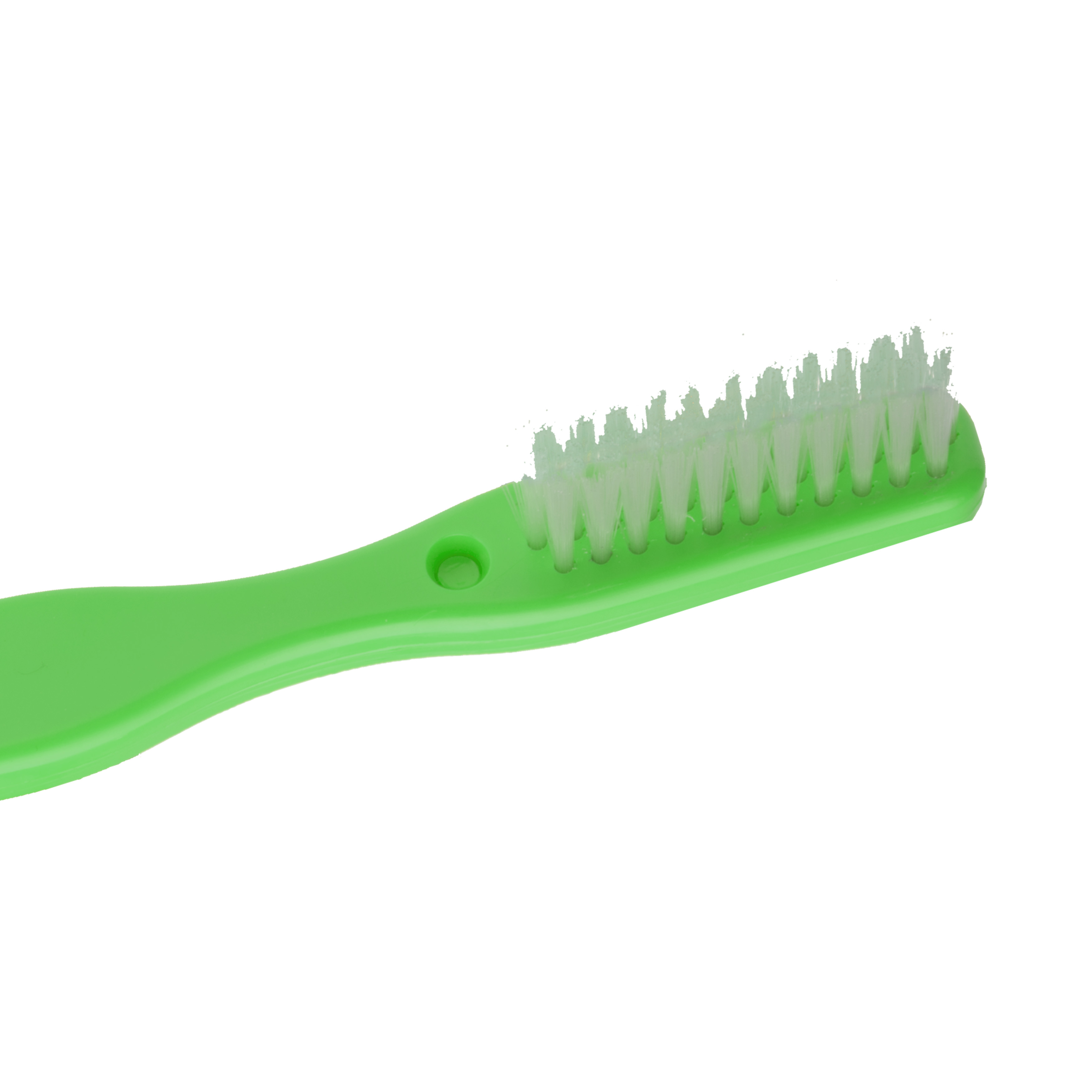 green toothbrush plush